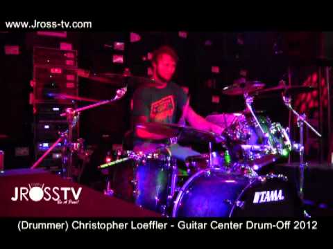 James Ross @ Christopher Loeffler - "Guitar Center Drum-Off 2012" (WK3) - www.Jross-tv.com