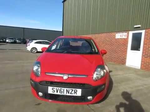 FIAT PUNTO EVO 1.4 GP 2011/ 61 REG RED 5 DOORS 49k