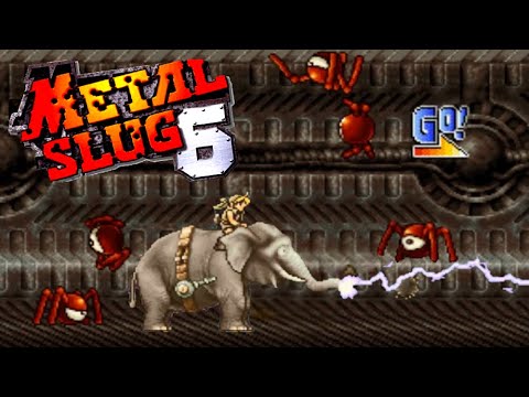 Metal Slug 6 Enhanced (PS5) - Speed Run Level-8 No Death (4K) From Level 1-8
