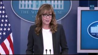 West Wing Actor Surprises Reporters At White House Press Briefing video