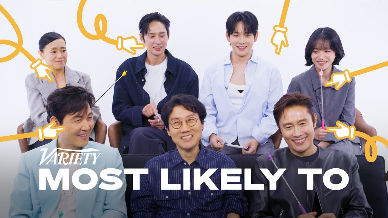 'Squid Game' Season 3 Cast Play 'Most Likely To' | Variety - YouTube
