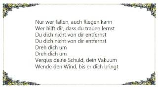 Herbert Grönemeyer - Zum Meer Lyrics