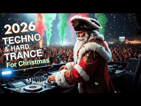 •▷ Best TECHNO & HARD TRANCE for Christmas 2025 🎄 | Uplifting trance | Synthwave | #Electronicmusic