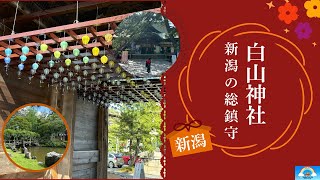 [Niigata City] Hakusan Shrine and Hakusan Park, the main shrine of Niigata