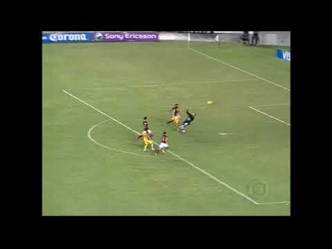 FLAMENGO 0 X 3 AMERICA DO MEXICO   LIBERTADORES 2008   2 GOLS DO CABANAS