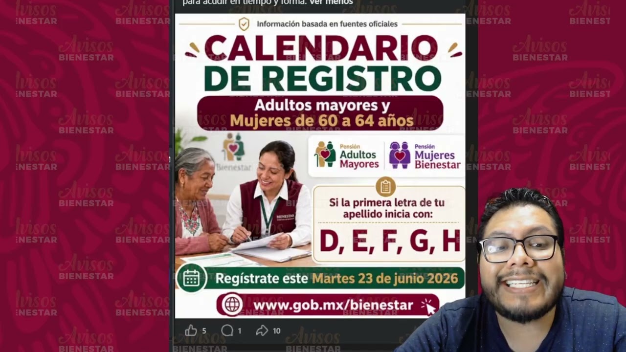 ¡YA INICIO EL REGISTRO! a la pensión bienestar adultos mayores y pensión mujeres bienestar 60 y mas