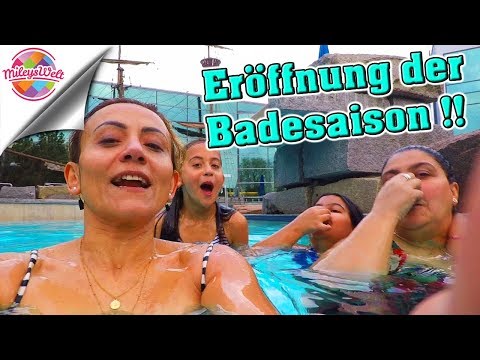 WATER FUN at the Titania Leisure Pool - Swimming season is open! | Miley's World