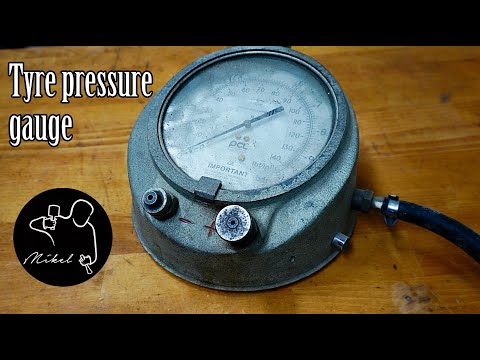 Restoration Tyre Pressure Gauge -Antique