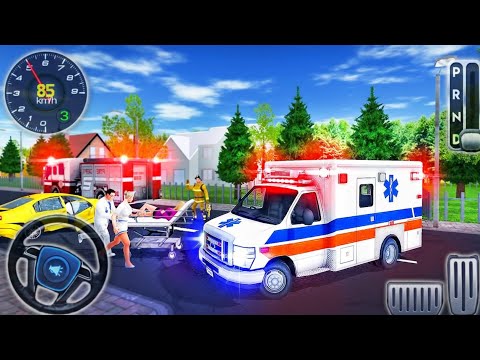 Emergency Ambulance On Simulator - New Survival Ambulance Rescue Driving 3D - Android Gameplay