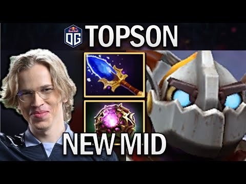 OG.TOPSON CLOCKWERK - NEW MID - DOTA 2 7.29 GAMEPLAY