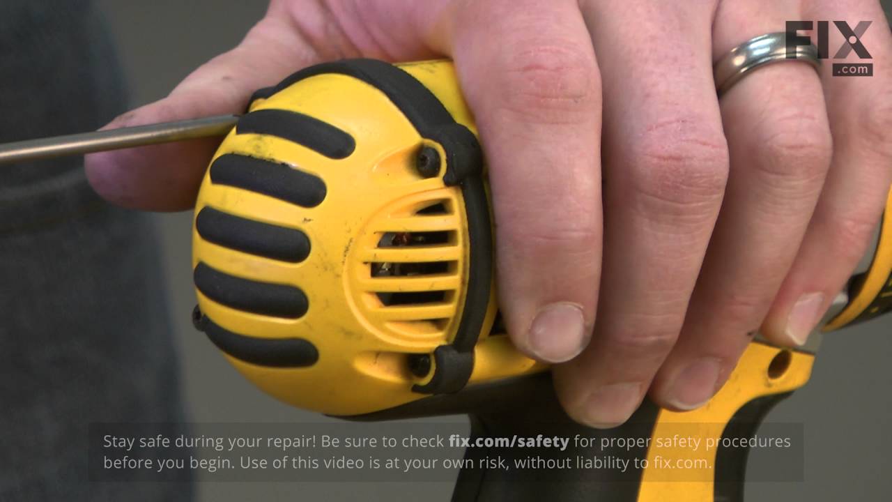 Replacing your DeWALT Hammer Drill End Cap