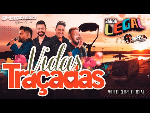 VIDAS TRAÇADAS  - BANDA LEGAL feat RAINHA MUSICAL | Video Clipe Oficial  - Versão 2022