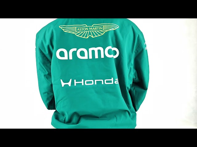 Vídeo relacionado con Aston Martin F1 2025 Chaqueta Bomber del Equipo Verde - Talla: M