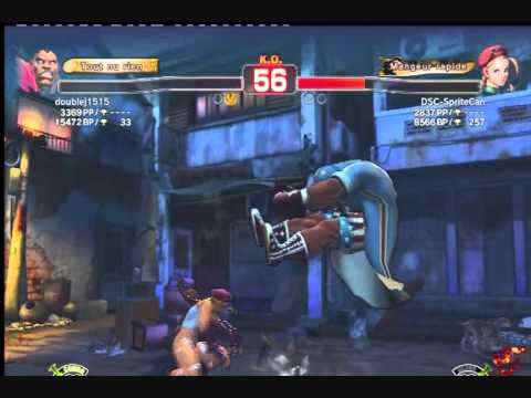 SSF4AE 2012 doublej1515 (Balrog) VS DSC-SpriteCan (Cammy)
