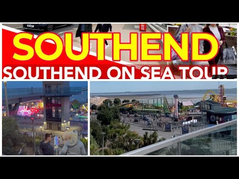 England Beach Walk -SOUTHEND ON SEA TOUR 2022 |Uk Beach