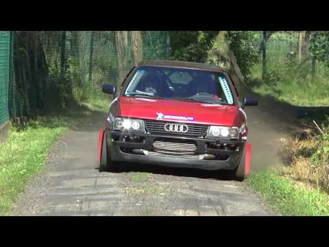 1 Rajd Skoczowsko Ochabski 2017 3 Runda RPŚ Andrzej Rduch Tomasz Poloczek Audi 90 Quattro