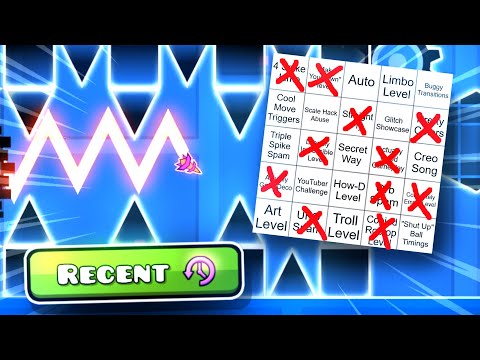 Recent Tab Levels but it's BINGO...