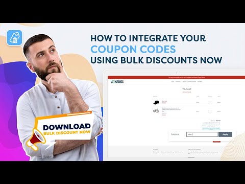 Integrate Discount Codes to Bulk Discounts Now - Shopify App