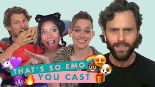Penn Badgley and The Cast of Netflix's 'You' Test Their Acting Skills | That's So Emo | Cosmopolitan video