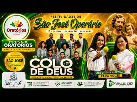 TV VALE DO PIRANGA | SHOW DA COLO DE DEUS EMOCIONA ORATÓRIOS