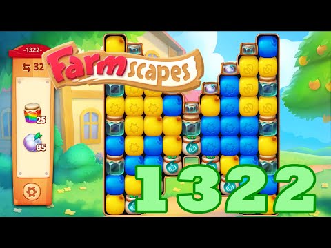 Farmscapes Level 1322 HD Gameplay Walkthrough | 3 - match game | android | ios | pc | GameGo Game