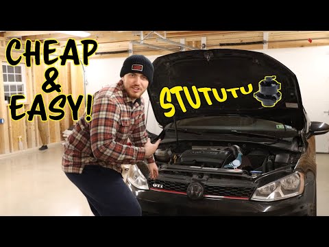 How to make your  VW MK7 GTI have BOV flutter! CTS BOV sound test