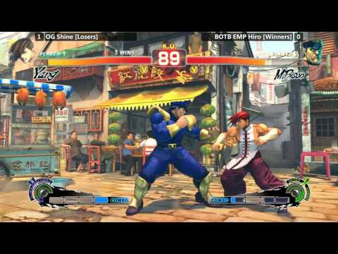 USF4 Grand Finals @ NLBC #143 - BOTB EMP Hiro vs OG Shine [720p/60fps]