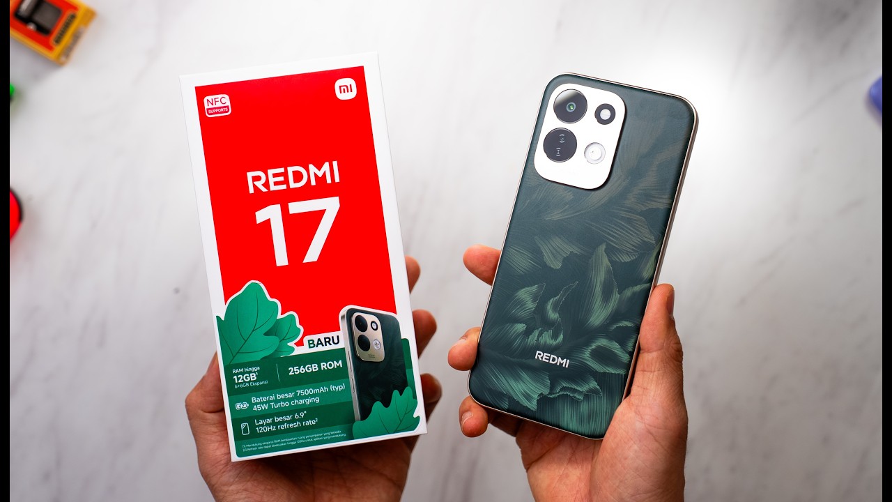 Unboxing Redmi seri "murah"... Redmi 17!