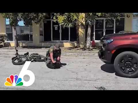 Viral video shows 19-year-old detained by immigration agent in Florida