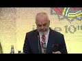 Top Channel Rama Hap Samitin E Krerëve Të BP Shenjë E Vullnetit Për Zbatimin E Planit Të BE