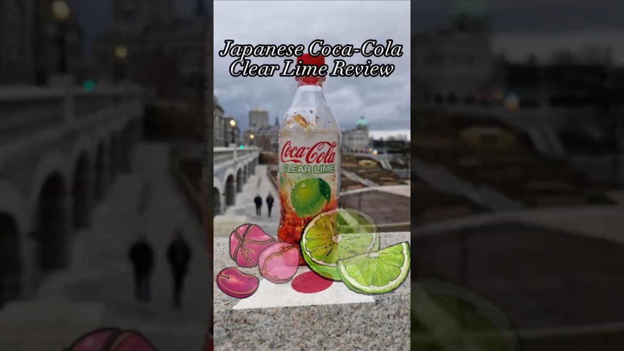 Japanese Coca-Cola Clear Lime Cola Review 🍋🇯🇵 #cocacola #japanese #lime #review #soda
