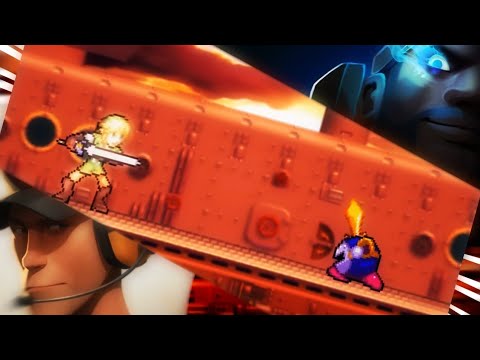 [TF2 Dub] Demo-Knight VS Link scout (DBX: Meta Knight VS Link)