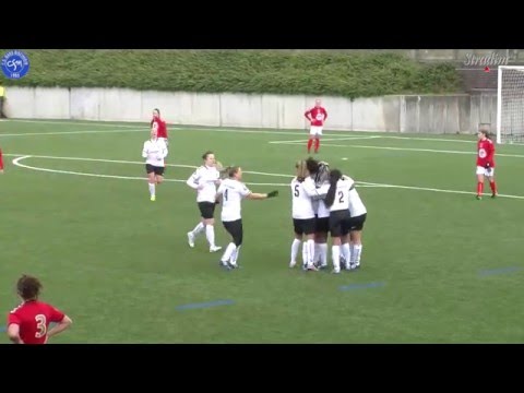 J12 D2 Féminine 2015 - 2016 : CS Mars Bischheim - Stade de Reims (3 - 4)