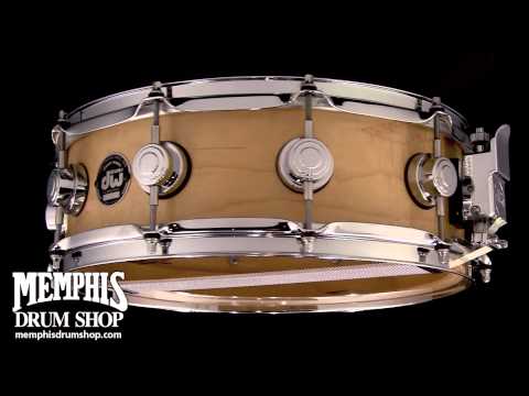 Used DW 14 x 5 Collector's Series Maple Snare Drum - Satin Oil - 360