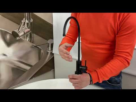 Одинарный кран для питьевой воды золото матовое KRAUS Purita FF-100BB-4 - фото 1 - id-p1498449293