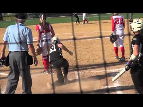 Binghamton University Softball vs. Hartford (2013 America East Tournament)