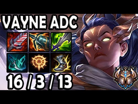 Vayne vs Kaisa [ 63% WIN RATE ] ADC - EUW Challenger 11.13 ✅