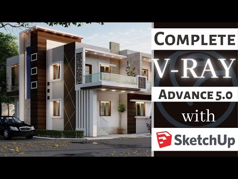 SketchUp Full Course for Beginners Interior Exterior Design with Enscape 6 Hour Masterclass