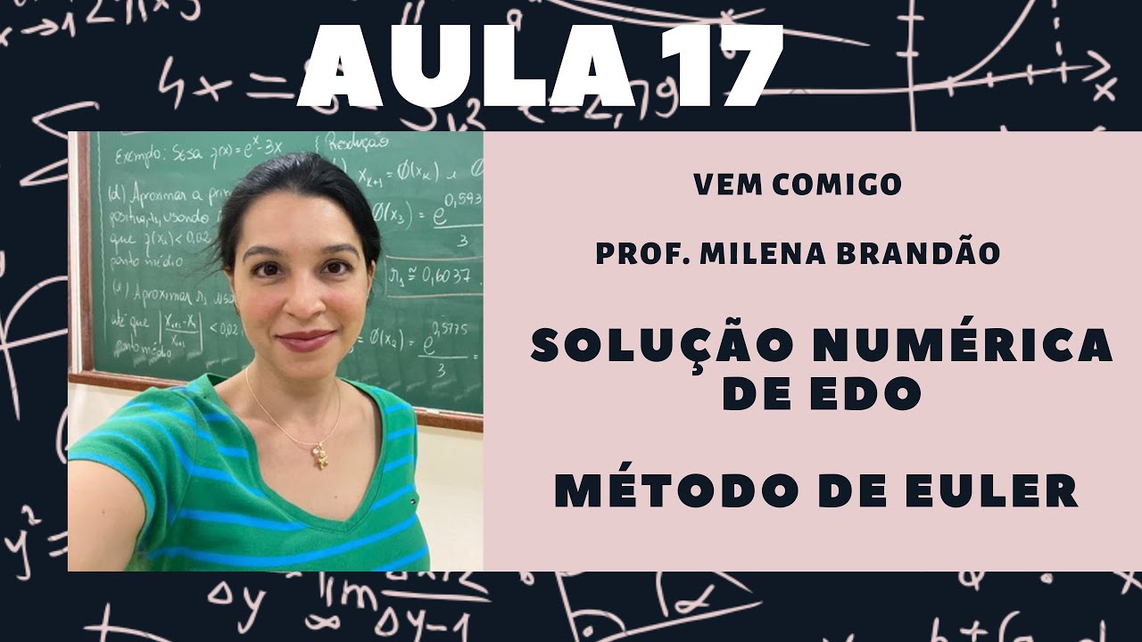 Solução Numérica de EDO - Método de Euler