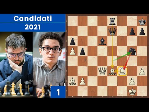 Qui si Sfidano i Giganti!  - Vachier-Lagrave vs Caruana | Torneo dei Candidati 2021