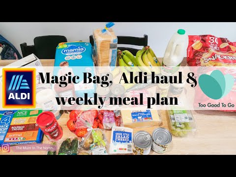 WHAT'S IN THIS WEEKS MAGIC BAG - ALDI HAUL AND WEEKLY MEAL PLAN