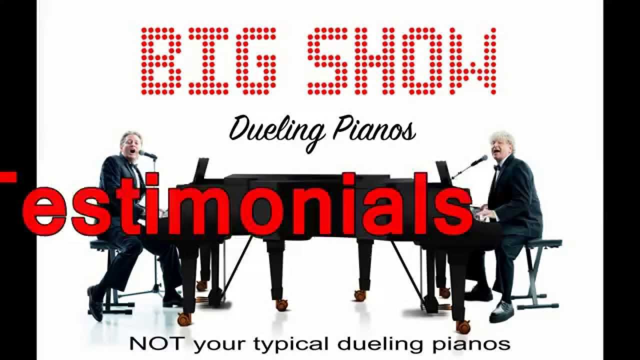 Promotional video thumbnail 3 for Big Show Dueling Pianos