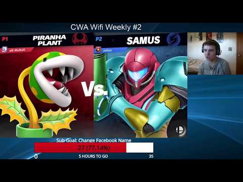 CWA Wifi Weekly 02 - All (Piranha Plant) vs Jewls (Samus) Winners Round 1
