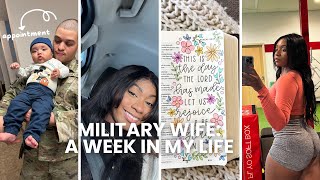 Military Wife Vlog| Trusting Jesus, New Year Goals, Embracing Mom body