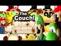 SML Movie: The Couch! Mario And Luigi Reaction(GFreddy,Foxy,Freddy,Pikachu,DK,Yoshi)