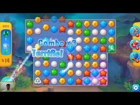 Fishdom Level 6611 - 6615 | SkillGameWalkthrough