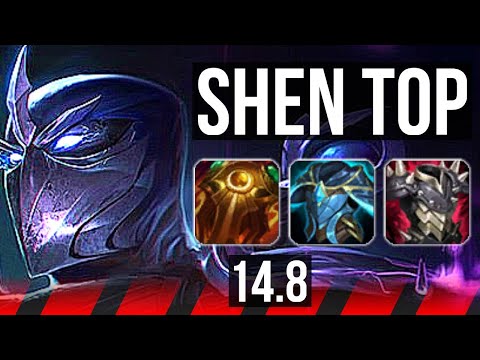 SHEN vs JARVAN IV (TOP) | Rank 2 Shen, 1200+ games, 7/5/23 | NA Challenger | 14.8