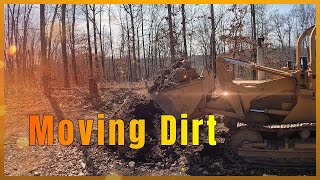 Watch Our 1988 Dresser 100G Track Loader in Action: Moving Piles of Rocks and Dirt!