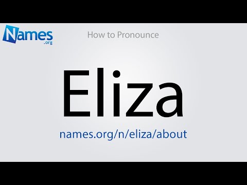 How to Pronounce Eliza