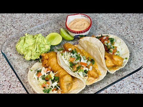 Tacos de pescado (económicos y rendidores)